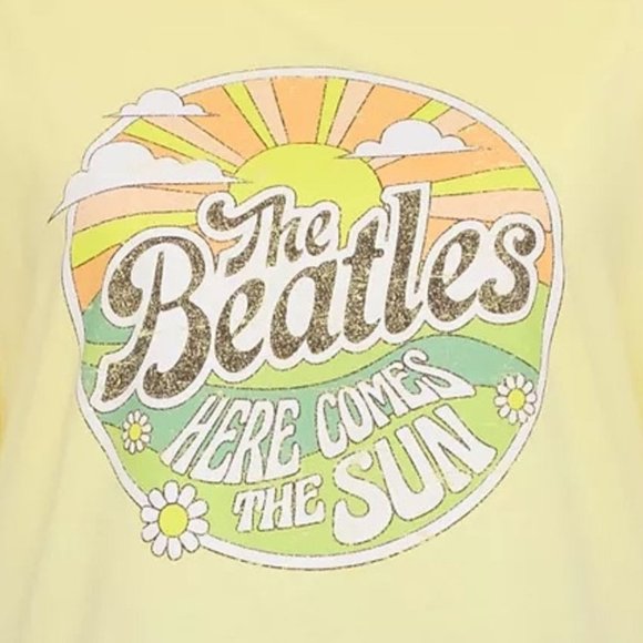 The Beatles Here Comes The Sun rock Official T-Shirt 4X Plus NWT - Picture 2 of 2
